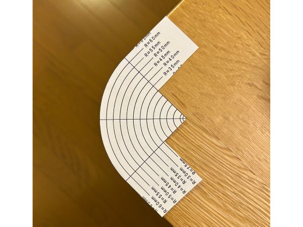 R測定定規のプリント方法