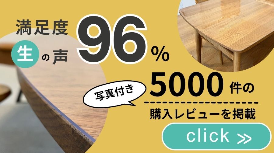 テーブルマットレビュー満足度96%生の声