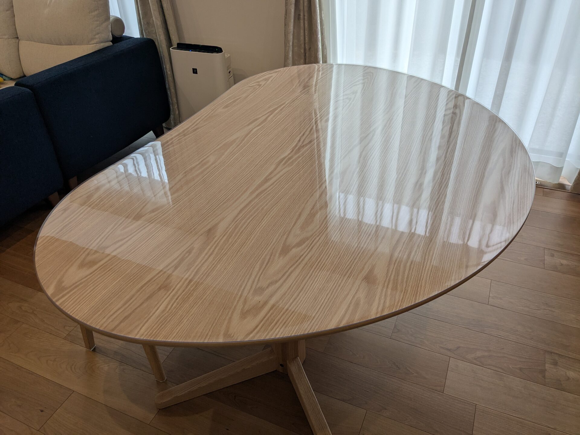 家具メーカー［モリタインテリア工業］mirage 向け透明マット | 透明