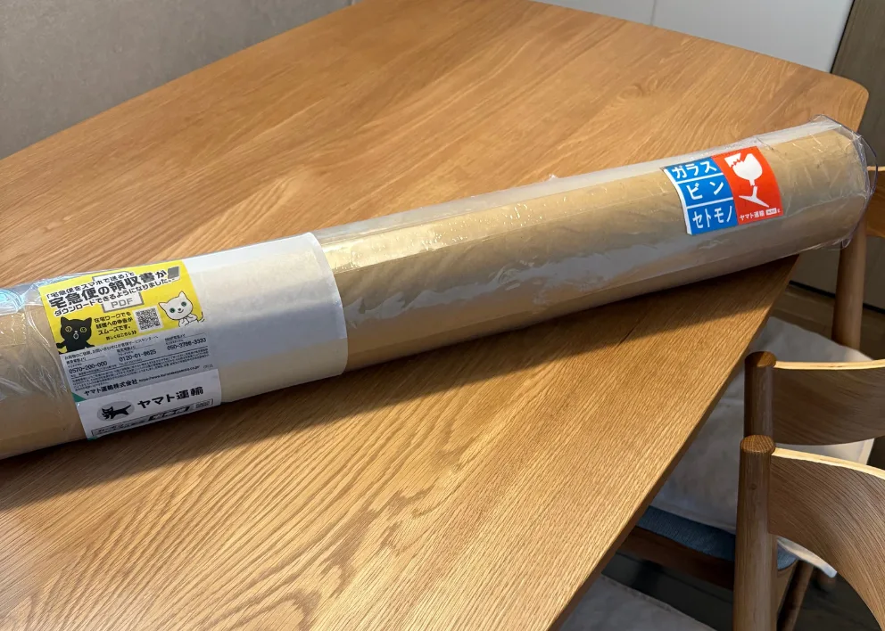 テーブルマットお届け時の状態